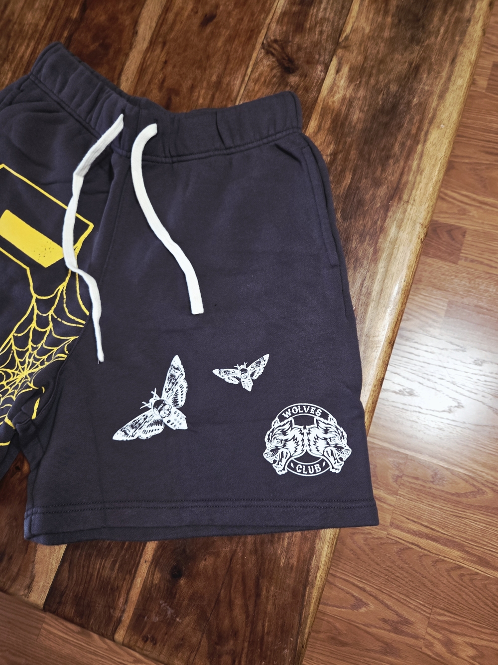 Darc Sport Men's Gray Premium Lounge Sweatshorts - Picture 2 of 7